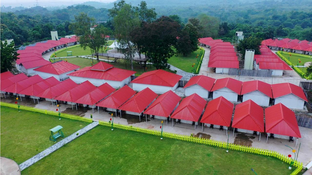 Kevadia Praveg Tent City Narmada, Statue Of Unity מראה חיצוני תמונה