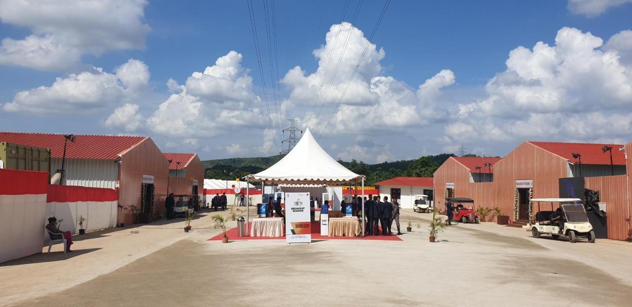 Kevadia Praveg Tent City Narmada, Statue Of Unity מראה חיצוני תמונה