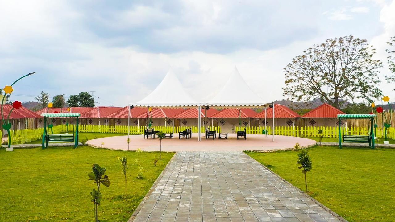 Kevadia Praveg Tent City Narmada, Statue Of Unity מראה חיצוני תמונה
