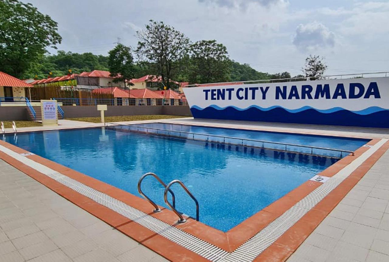 Kevadia Praveg Tent City Narmada, Statue Of Unity מראה חיצוני תמונה