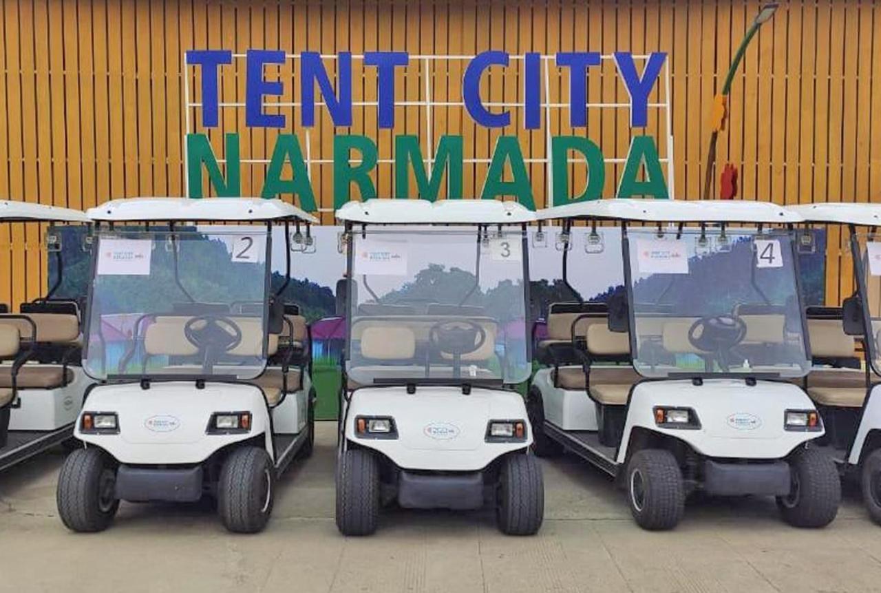Kevadia Praveg Tent City Narmada, Statue Of Unity מראה חיצוני תמונה
