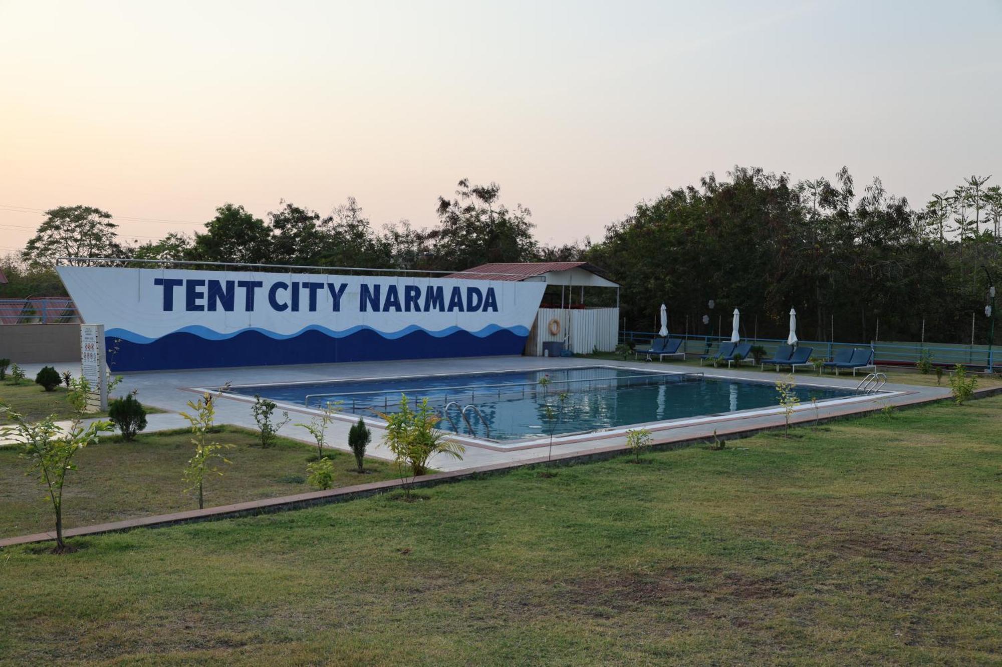 Kevadia Praveg Tent City Narmada, Statue Of Unity מראה חיצוני תמונה